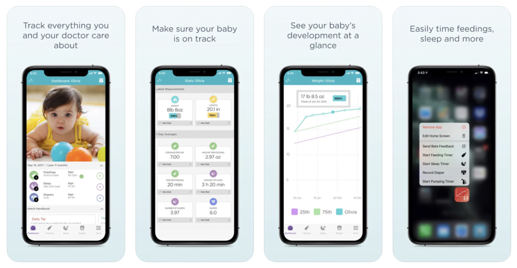 Hatch Baby- Newborn Tracker App