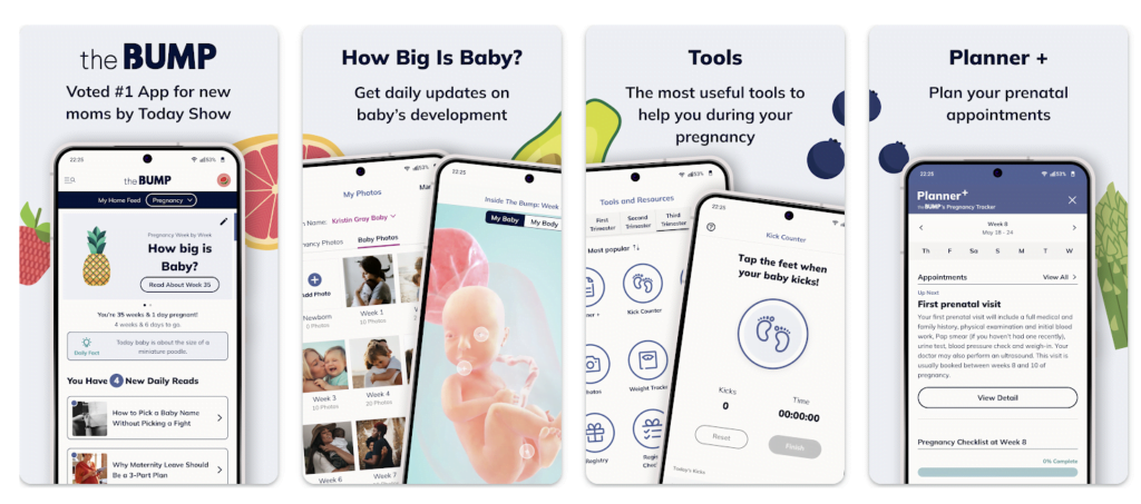 The Bump- Newborn Tracker App